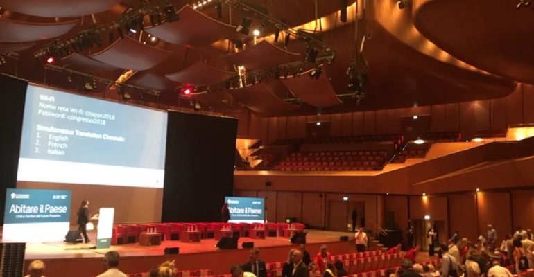 Relazione post congresso CNA (Consiglio Nazionale Architetti) Parco della Musica 5,6,7 LUGLIO 2018 – Roma